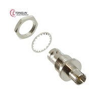 Service de kitage tout-en-un 112532 Connecteur coaxial Jack droit Adaptateurs RF vers BNC 75 Ohms 112-532 Montage sur panneau