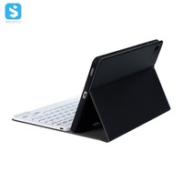 Penutup kulit Pu Keyboard nirkabel, sarung Tablet Keyboard Pu untuk Samsung Galaxy Tab S6 lite 10.4(2020) (P610)