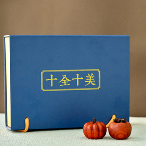 Décorations de fruits sculptées en bois, petits ornements pour la décoration de table à thé de bureau, cadeau artisanal de haute qualité - Product Image 2