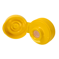 Bouchon de bouteille de sauce BBQ en plastique personnalisé de 28 mm, 31 mm, 38 mm, distributeur d'eau, bouchon à rabat avec valve à fente transversale