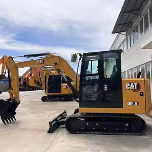 Excavatrice Caterpillar utilisée par vente chaude globale machine CAT305.5E CAT305.5E2 d'excavatrice de chat de construction de 5 tonnes à vendre - Product Image 2
