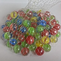 Fourniture de jouets éducatifs pour enfants - Jeu d'échecs Jumpy avec billes de verre multicolores à effet œil-de-chat.