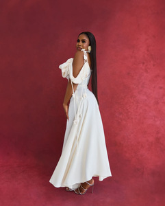 Son tasarım yaz rahat kapalı omuz Slim Fit kayış fantezi parti gece elbisesi kadınlar zarif resmi kadın elbiseler - Product Image 6