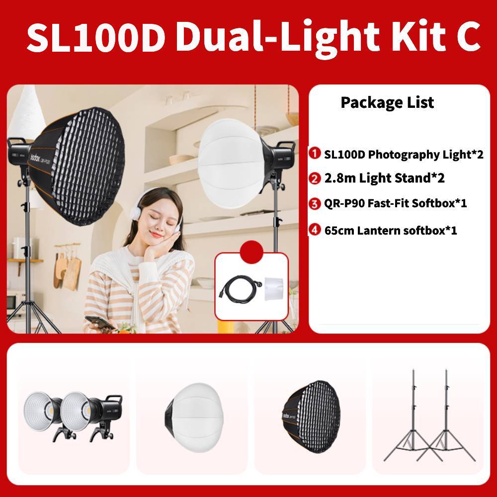 Kit 2 lampes SL100D