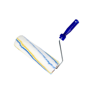 Chuyên Nghiệp Sợi Nhỏ 9 Inch Sơn Con Lăn Bàn Chải Màu Xanh Sọc 9 "Tường Trang Trí Bức Tranh Công Cụ Cho Nhà Sàn Sơn - Product Image 4