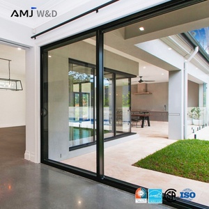 Porte Scorrevoli a Scomparsa a Muro Antiuragano per Patio, Villa e <span class=keywords><strong>Casa</strong></span> - Product Image 2
