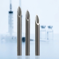 Aiguille de seringue vétérinaire en acier inoxydable, canule hypodermique à pointe coupante pour pénétration profonde
