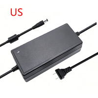 Transformador de Corriente Regulado AC/DC de 12V 5A 60W con Enchufe Estadounidense 100-240V, Adaptador de Corriente Confiable para Monitor CCTV, Personalizado de Fábrica