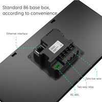 Dernier panneau 8 pouces pour hôtels, compatibilité interphone vidéo Android, contrôle hors ligne, appareils Tuya, WiFi 5G