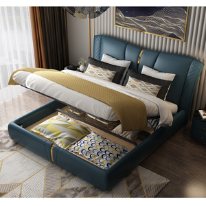 Canadá <span class=keywords><strong>casa</strong></span> estilo moderno California rey super doble multifuncional muebles camas conjuntos de dormitorio - Product Image 4