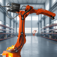Bras de robot industriel de haute qualité certifié CE QJAR, robot de soudage à 6 axes avec PLC et boîte de vitesses et pièces de robot