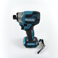 Makita 18V Cordless 11 Piece Power Tool Combo Kit 2 Impact Wrenches Drill Driver Angle Grinder 4 Baterai Charger Tas Alat