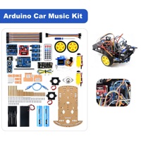 Kit de Voiture Robot Intelligente Multifonctionnelle Arduino pour Suivi de Ligne et Évitement d'Obstacles, Jouet Éducatif STEM Programmable DIY pour le Codage