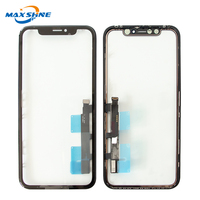Pour Iphone X Xs Xsmax 11promax Écran tactile extérieur en verre avec OCA Remplacement Pièces détachées pour téléphone portable Réparation Accessoires