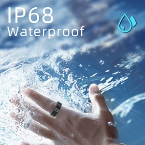 แหวนสมาร์ทเซรามิก NFC R20 ควบคุมระยะไกล IP68 รองรับ IOS สำหรับผู้ชายและผู้หญิง ติดตามสุขภาพและฟิตเนส วัดอัตราการเต้นของหัวใจ วัดออกซิเจนในเลือด ตรวจสอบการนอนหลับ พร้อม GPS - Product Image 6
