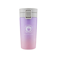 Mug à café isotherme en acier inoxydable 304, tasse de voyage portable pour voiture avec couvercle, gobelet thermique classique en gros