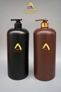 ขวดแชมพูพลาสติก HDPE PET ขนาด2000มล. ทรงยาวสำหรับสบู่เหลวผลิตภัณฑ์ดูแลผิว - Product Image 2