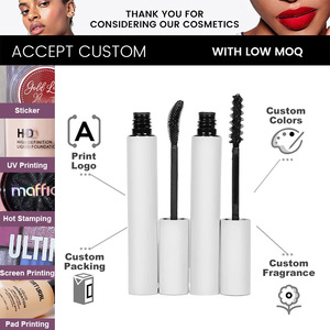 Marque privée Maquillage <span class=keywords><strong>pour</strong></span> femmes Mascara noir résistant à la transpiration bouclé durable Cosmétiques Crème de mascara végétalien imperméable - Product Image 4