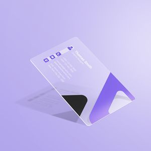 Cartes de <span class=keywords><strong>visite</strong></span> professionnelles en PVC transparent givré, personnalisées, de luxe, avec impression UV, imperméables et mates, en gros - Product Image 5