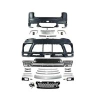 Pour Land Rover Range Rover Sport 2014-2017 L494, mise à niveau vers un kit carrosserie Lumma avec pare-chocs avant et arrière et calandre avant