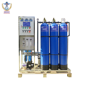 Purificateur d'eau par osmose inverse commercial 250L/heure avec pompe, réservoir sous pression et PLC pour les besoins en eau centralisés des communautés et des écoles - Product Image 3