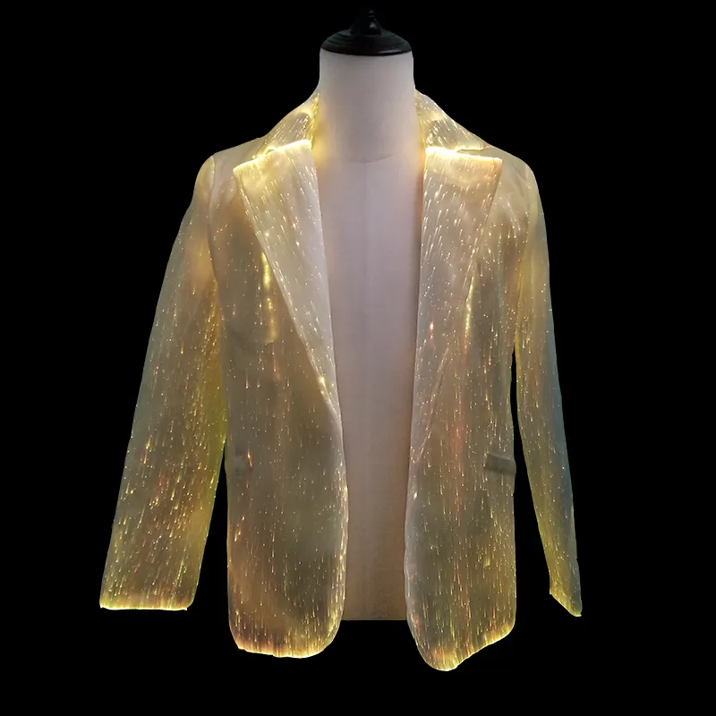 충전식 7 가지 색상 변경 조명 효과-좋은 가격과 품질의 발광 광섬유 세트 재킷