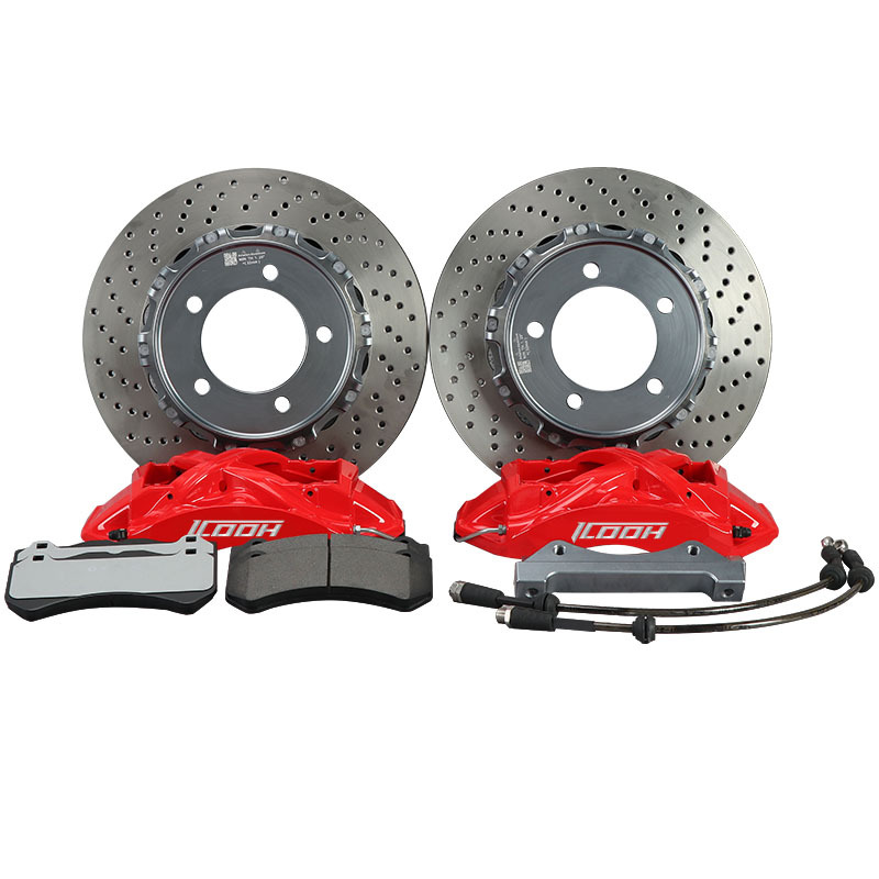 Kit Perni Pinza Freno Bigg Red - Compatibile BMW A6, A7, A8, X5, X6, Serie 6 - Foto 10