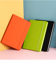 Journal en cuir gravé sur mesure A5/A6 Relié en cuir Haute qualité Portable Utilisation professionnelle et scolaire Cahier relié rigide ligné Sangle