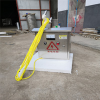 Étourdisseur électrique pour volailles pour usine de transformation avicole et abattoir