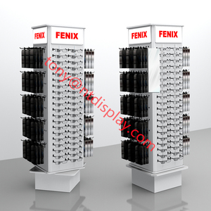 4 bên xoay dao hiển thị kính mắt kính mát hiển thị Giá cửa hàng quang học Kính mắt hiển thị đứng - Product Image 1
