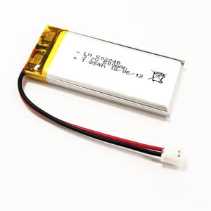 แบตเตอรี่ Li-ion ความจุสูง3.7 V แบตเตอรี่ Lipo 3.7 V 500mAh <span class=keywords><strong>602535</strong></span> 502248แบตเตอรี่ลิเธียมโพลิเมอร์ - Product Image 2