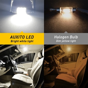 AUXITO White 6500K 31mm 36mm Festoon Bulb Bright LED Replace for <b>Car</b> <b>Interior</b> Dome Courtesy Door Map Trunk License Plate - Product Image 4