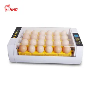 卵テスター付き自動ミニ卵インキュベーター24鶏卵孵化機