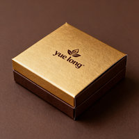 Emballage cadeau de luxe pour truffes, écologique, de qualité alimentaire, avec logo personnalisé, boîte en papier rigide avec fermeture magnétique, emballage pour chocolat