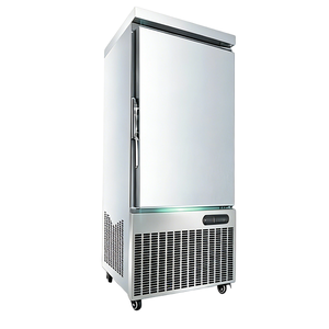 Congelador Vertical Comercial de 1 Puerta con Descongelación Automática, Congelación Rápida, 5-15 Bandejas, Contenedorizado, Acero Inoxidable, Alto Rendimiento - Product Image 3