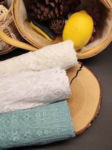 Eco-friendly Elastic <strong>Stretchable</strong> Silk <strong>Lace</strong> Floral and Animal Pattern Fancy Knitted <strong>Fabric</strong>, Soft Clothing Accessories - Product Image 5
