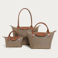 Sac fourre-tout en nylon imperméable pour femmes, grande capacité, pliable, sac à bandoulière, sacs à main tendance pour les trajets quotidiens, sac fourre-tout polyvalent pour tous les jours