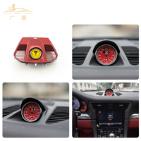 PINDUN 2012-2019 Baru untuk 911 Carrera 991 Pengganti Konsol Stopwatch Jam Dashboard Warna Hitam Merah Putih Kuning