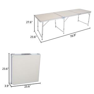 Mesa Plegable Compacta de Aluminio Ideal para el Hogar - Product Image 2