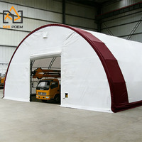 Abri d'entreposage en tissu PVC industriel SD4050, abri de stockage en forme de dôme, conteneurs d'expédition, tente de stockage, bâtiment de stockage, tente d'abri