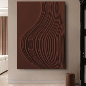 Arte Murale 3D di Lusso Glamour Fatta a Mano 100% Personalizzata, Dipinto d'Arte Moderna Astratta per Interni, Ornamenti Artistici da Parete per Casa - Product Image 3