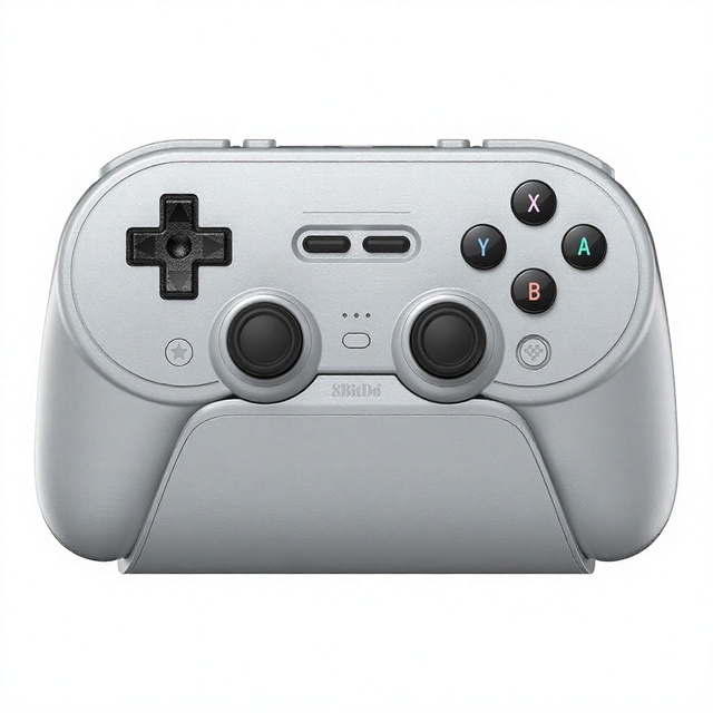 OEM Wireless Pro Gaming Controller TMR Joystick Swappable ABXY Buttons Back Paddles Charging Dock Gamepad