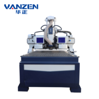 Machine de gravure CNC à 3 axes 1325 pour le bois, découpeuse CNC pour la fabrication de meubles et de portes