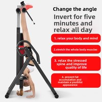 Machine d'inversion mécanique en acier, équipement de fitness à domicile, appareil d'étirement tout-en-un, étireur cervical et lombaire