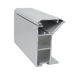 <span class=keywords><strong>120</strong></span>*75mm enduit bannière Textile mural extérieur grande publicité boîte à lumière Snap cadre signe conseil profil en aluminium - Product Image 2