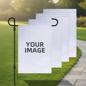 Drapeau de jardin personnalisé Aigle chauve imprimé numériquement, éco-responsable, 250 ans de l'Amérique, USA, Bannière Liberté, 1776-2026 - Product Image 1