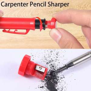 Professional Woodworking Carpenter Pencil Deep Hole Mechanical Marker for Construction Architect Tool with Refills - Product Image 3