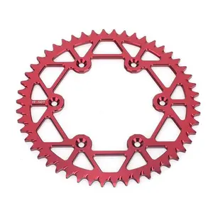 CNC machined aluminum 520 sprockets and chains for street bike R15