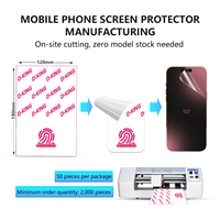 Film protecteur d'écran en hydrogel flexible de haute qualité, imperméable, anti-rayures, série mate, pour IQOO