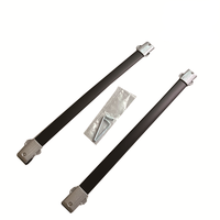 JOESHIER Barras Portaequipajes de Techo para Auto, 4x4, Aleación de Aluminio, Negro+Plateado, para Jeep Renegade 2015, Capacidad de Carga 75KG